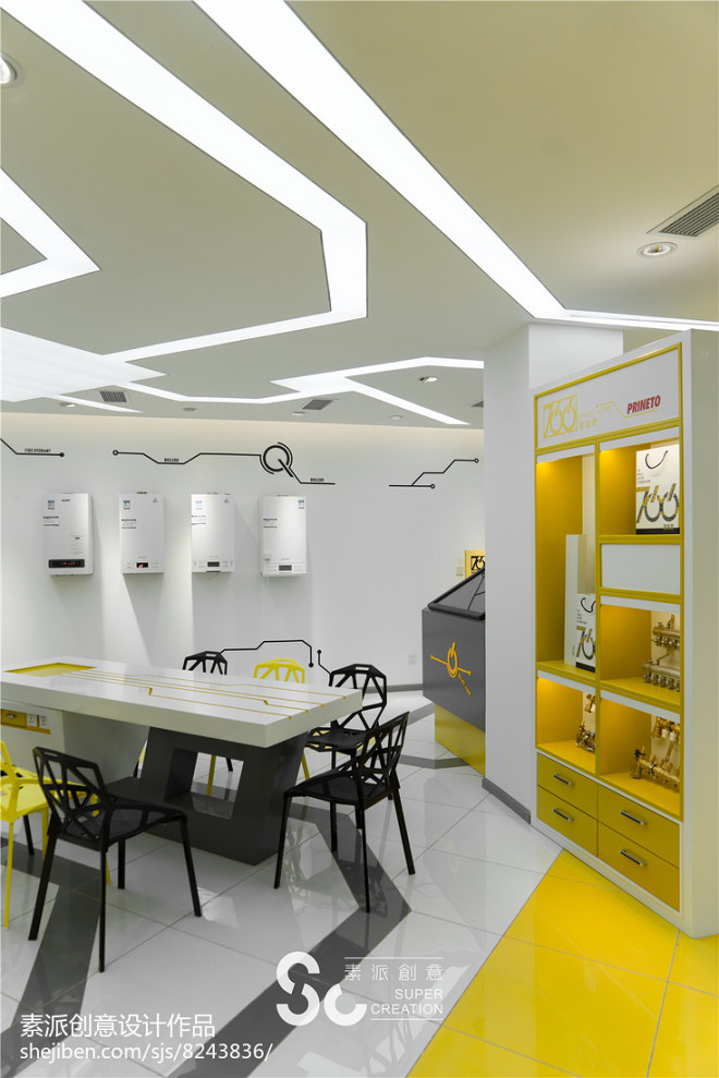 成都素派建材展廳設(shè)計(jì) 智慧與美學(xué)的交融